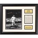 Babe Ruth Homerun Image w/ Biography: 14KA-C6R